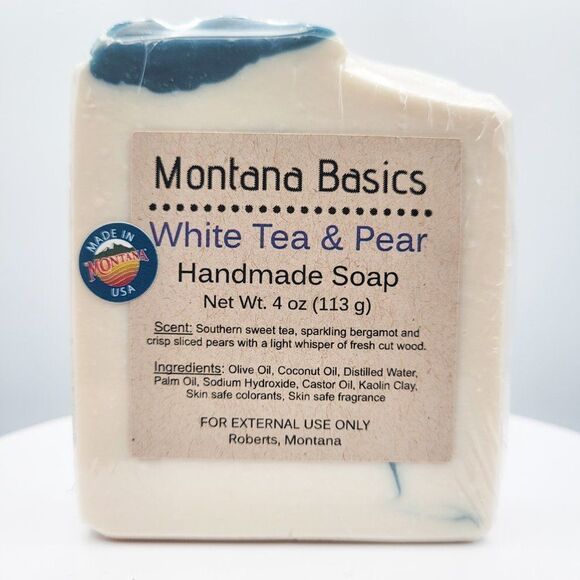 Hand Crafted Other - White Tea & Pear - Handmade Soap